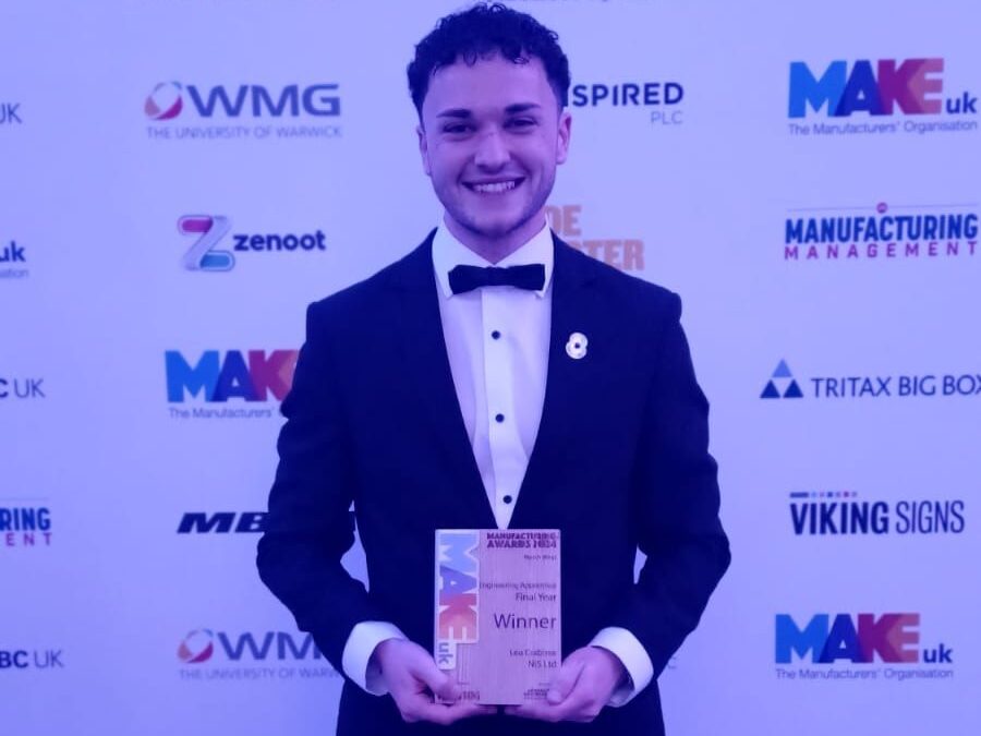 NIS Apprentice wins MAKE UK Award