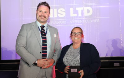 NIS Receives ‘Partner Award’ at Runshaw Adult and Apprenticeship 2025 Awards